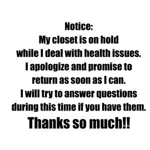 Text Only Notice Message